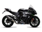KAWASAKI NINJA ZX-10R (2016 - 2020) - SC1-R Muffler, Carbon fiber, with Carbon fiber end cap, with de-cat link pipe